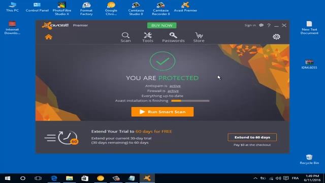Avast Premium 2016 Activate For 2023 Days