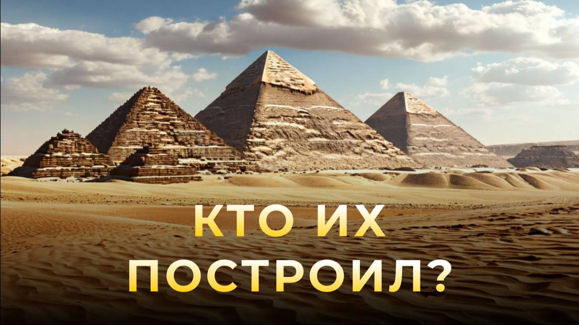 Кто построил египетские пирамиды?