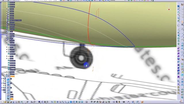 Catia V5- Tutorial : How to design An Aircraft on Catia- Dassault falcon 7x- Part 2- Belly