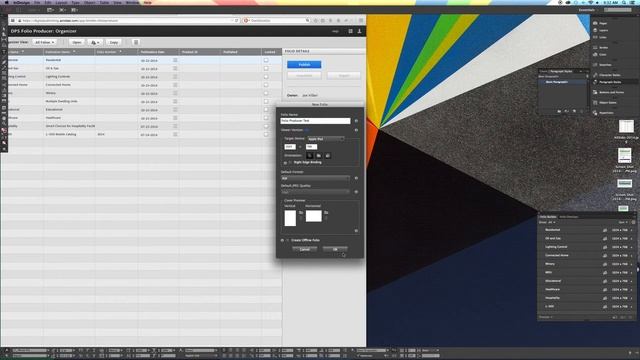 Create a New Folio from Indesign and Check Folio Producer