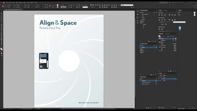 Master the Align Panel in InDesign