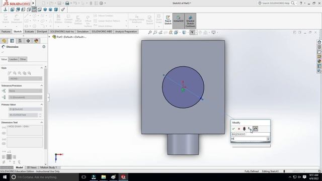 3D CAD MODEL - SOLIDWORKS FOR PRACTICE. EXERCISE #13