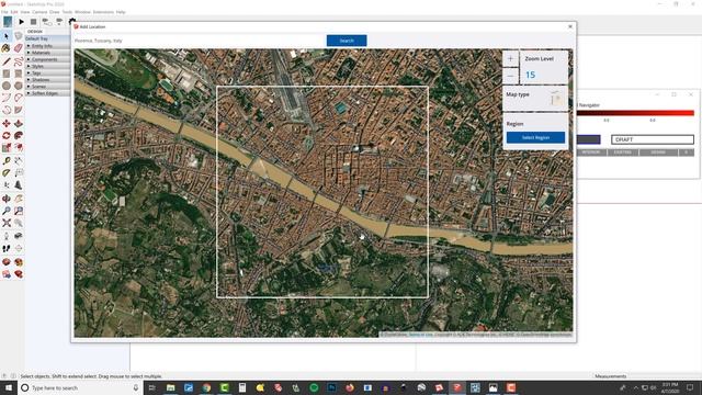 PlaceMaker for SketchUp Imports Impressive 3D Model of Florence, Italy