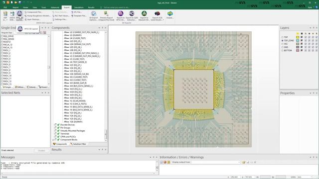 Translate MCM files for ANSYS SIwave & HFSS 3D Layout - ECAD Part V