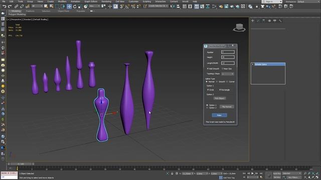 3Ds Max CrossSection Script