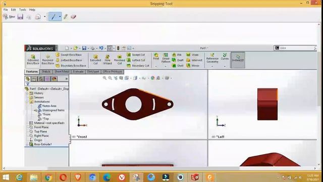 15 Solidworks practice simple drawing and learn  ansys  data