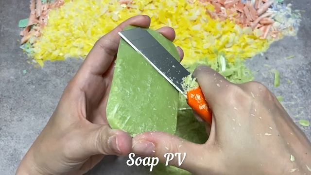 ASMR Soap/ cutting dry soap/ резка сухого мыла