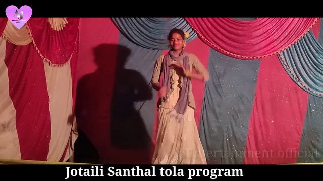 Ye chand koi deewana hai dance program ! Hindi song ! Jotaili santhal tola