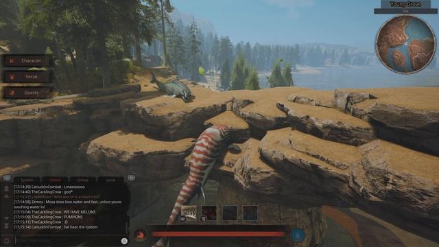 The New Mosasaurus Mod is Very Funny - Path of Titans [Nat Hist]
