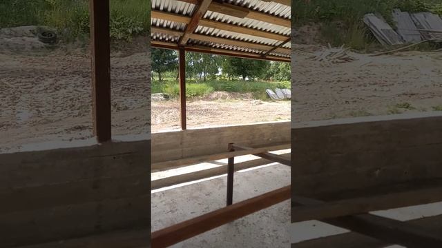 Сарай для быков крыша