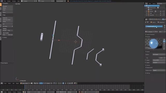 Blender modeling Timelapse: CPU Core [Sci-Fi | Science Fiction]