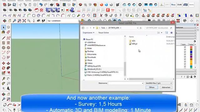 Buildings App for Trimble Access - 4.- SketchUp - More Examples