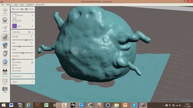 Monster - Autodesk MeshMixer