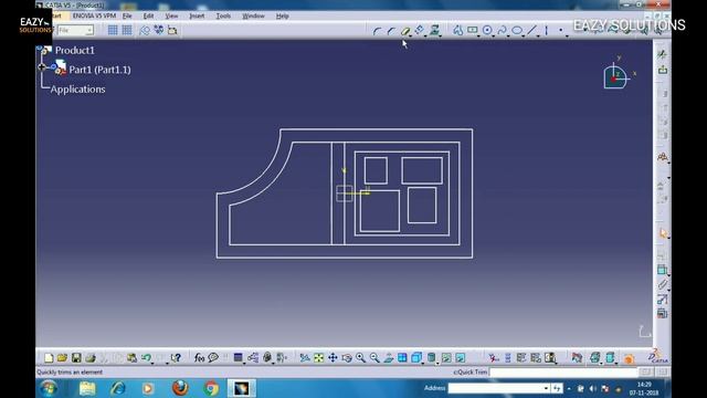 CATiA TUTORIAL #5 HOW TO CREAT "MULTI PAD" OR HOW TO "MULTI EXTRUDE"