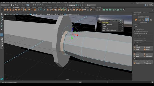 Modeling and Texturing A Knife in Maya and Substance Painter |  Part -1 : Modeling & UV Unwrapping