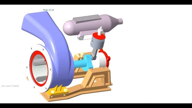 Engine in Creo 5.0