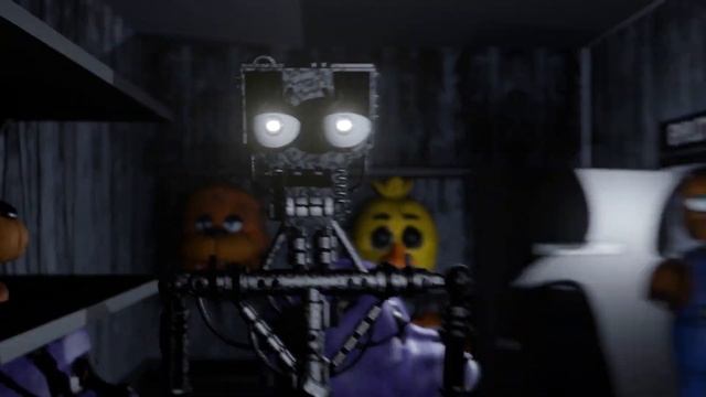 [Blender/FNaF/CollabPart] Creepin' Towards the Door - COLLAB PART FOR  @peltronboyyyy