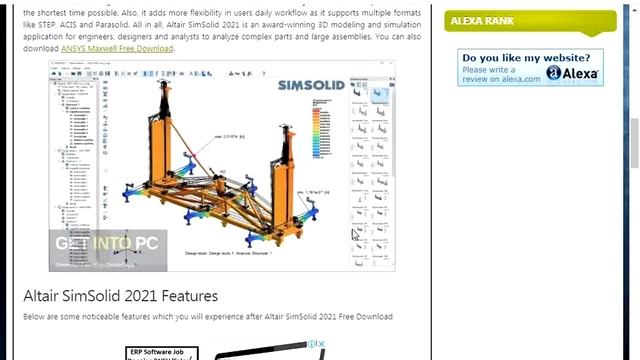 how to Altair SimSolid 2021 Free Download Pc Technology