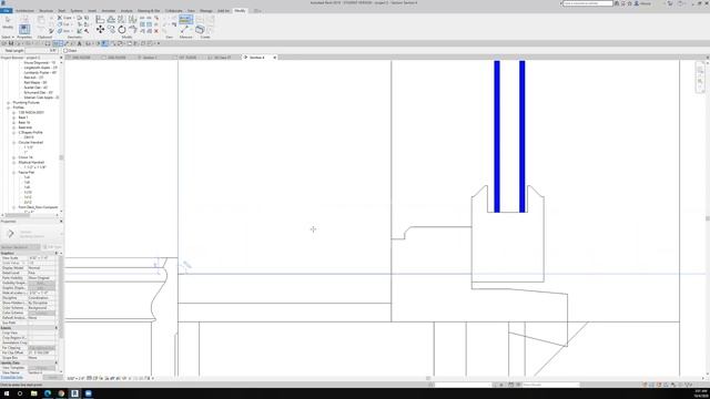 modify the profile of the base molding