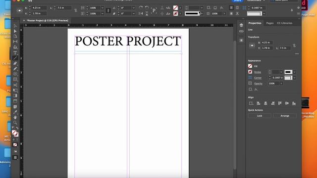 InDesign Tools, (Video 1)