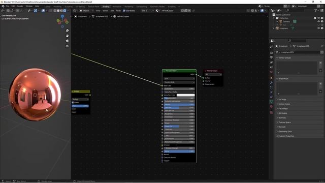 Refined Copper Material | Blender Tutorial