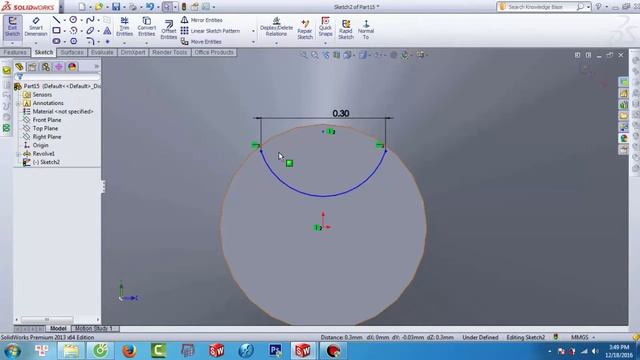 Solidworks tutorial #05   Vẽ Tua vít [Screwdriver]