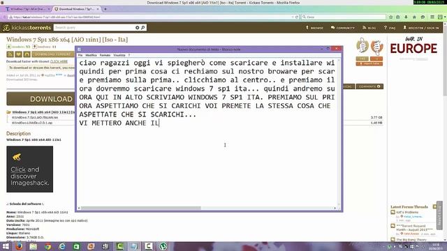 Come scaricare e installare windows 7 sp1 ita su virtual box