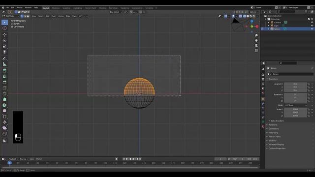 How to separate object in blender 2.9