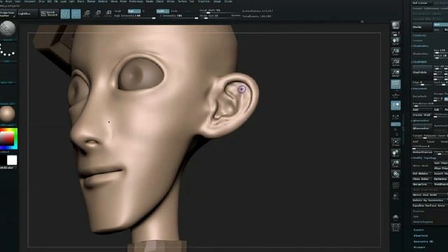 ZBrush tutorial: Sculpt and paint a complete character, Part 3