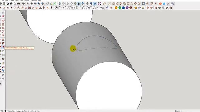 스케치업 파이프 용접, pipe fillet, pipe join, 3d 프린터를 위한 스케치업 모델링(Sketchup modeling for 3d printers)
