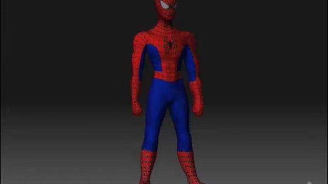 Spiderman ZBrush