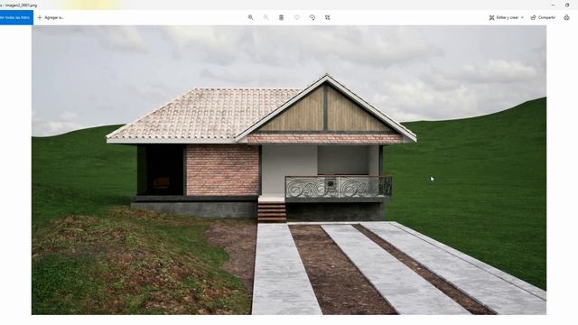 Render - Flujo Correcto entre TWINMOTION Y ARCHICAD - ARCHICAD 25-Casa PR21008/ Video 40