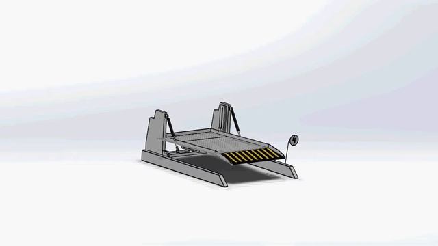 SolidWorks #2 -Parking Hydrauliczny (hydraulic parking)