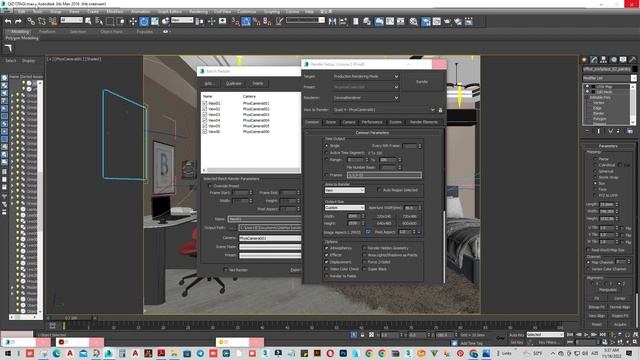 Batch render 3dsmax