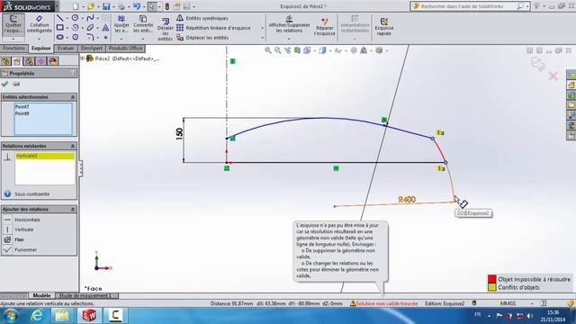 #4 Esquisse avec Arc de Cercle et Symétrie