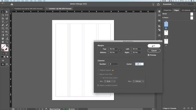 How to Add Columns in InDesign