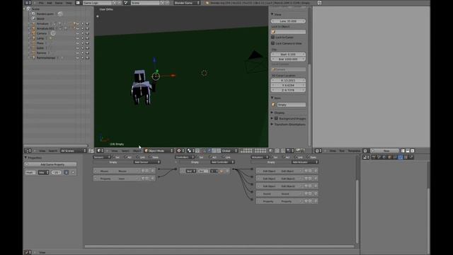 Waffe mit Muniton nachladen #10 - Blender 3D Game Engine Tutorial