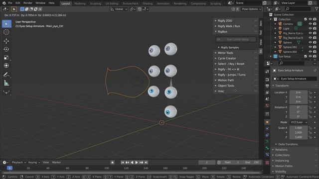 Eye Rig - One Click Setup