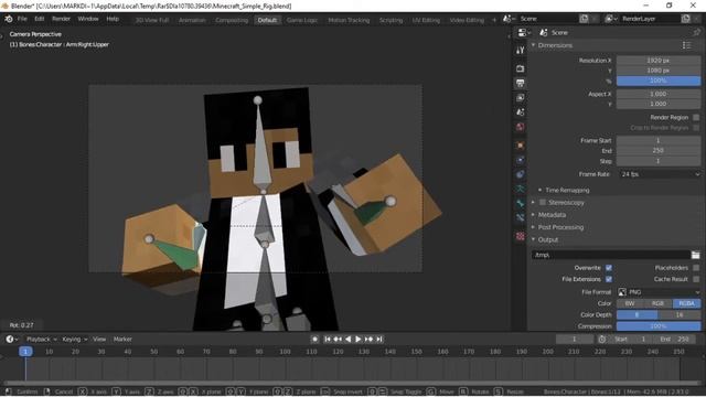 How to make renders of your Minecraft skin