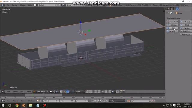 Como Fazer Lona No Blender - Modificador Cloth