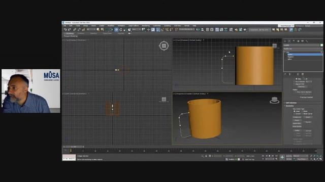 Laboratorio Disegno CAD - il modello di design, 3DS max  | Musa Formazione