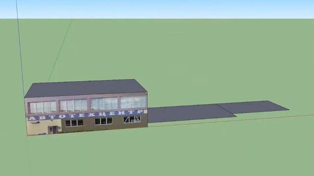 Google SketchUp Building creating