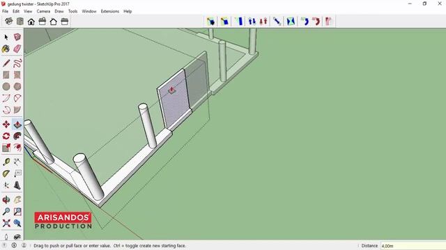 Membuat Gedung Berputar - Plugin Fredo Scale