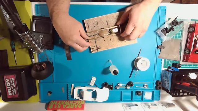 Scratch Building a 1/32 Slot car Live