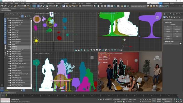 Videocorso CORONA 3DS - 03 - Importazione Oggetti 3D, Formati Compatibili, OBJ, FBX, Conversione 3d