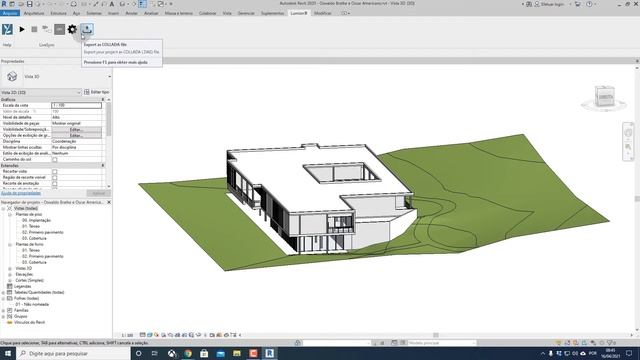 Preparando o Revit para importar no Lumion