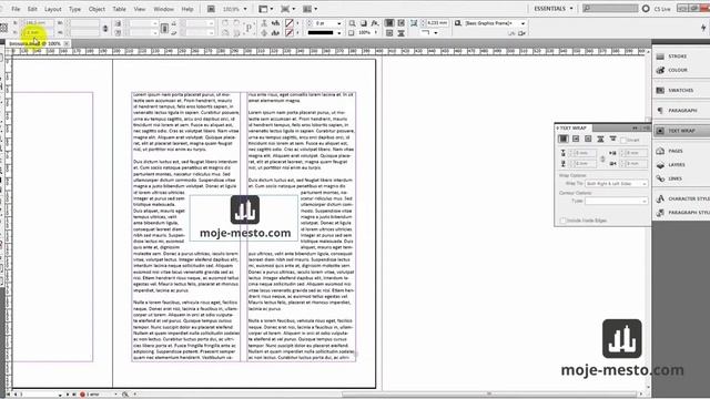 InDesign 9: Shranjevanje dokumentov