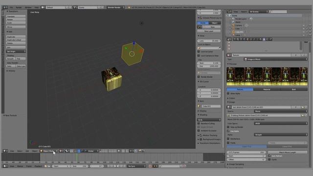 Blender Tutorial: Displaying videos in the 3d viewport