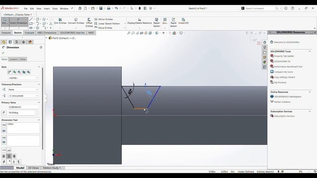 SolidWorks for Beginners - Exercise 11 - Threaded Shaft