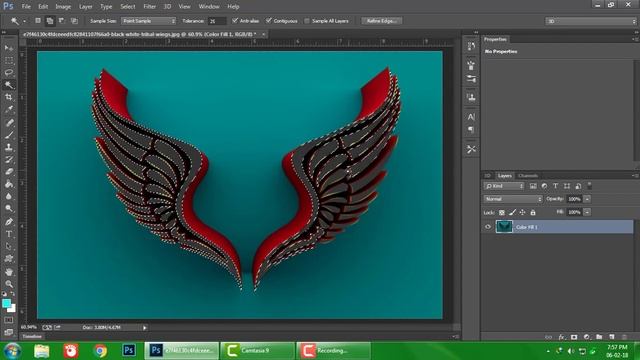 How to convert a 2D image to 3D logo-Free logo Design